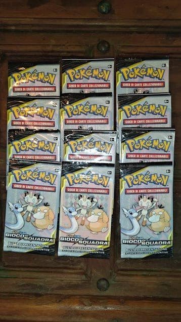 Pokémon - 12 Booster pack - Busta di presentazione - Sun &
