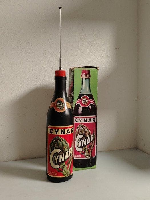 Cynar - Radio /Telefono Bottiglia - 1980s - Vintage -, Antiek en Kunst, Antiek | Wandborden en Tegels