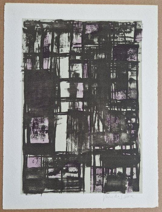 Maria Helena Vieira Da Silva (1908-1992) - Les souris, Antiek en Kunst, Antiek | Overige Antiek