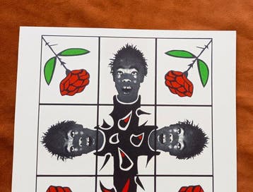 Gilbert & George (XX-XXI) - 2 lithographies Black God et