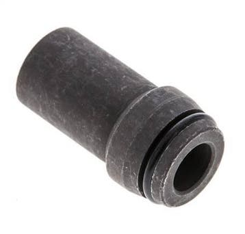 20x4mm Acier phosphaté droit avec embout à souder 400, Verzenden