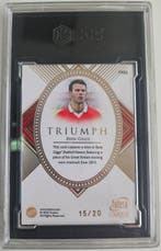 Futera Unique Ryan Giggs 15/20 Serialized card, Patch-kaart, Nieuw