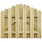 vidaXL Poort 100x75 cm groen geïmpregneerd grenenhout, Verzenden, Nieuw