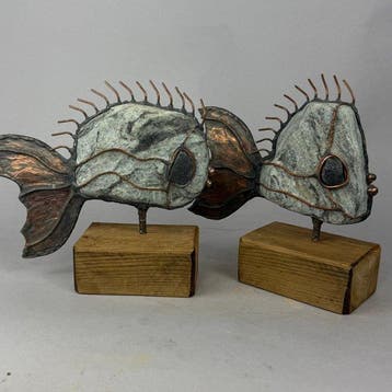 Jacek Drzymaa ( XX- XXI) - 2 BIG FISH - hand made