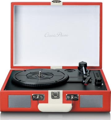 Retro Platenspeler - Vinyl Koffer met Bluetooth - Auto-stop, Audio, Tv en Foto, Platenspelers, Verzenden, Nieuw