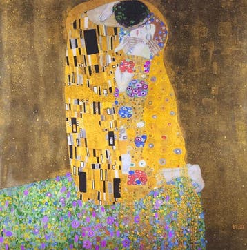 Gustav Klimt (1862-1918) (after) - The Kiss, 1907-08