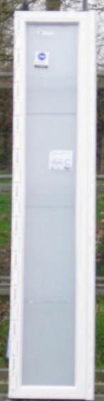 pvc raam , chassis , venster 42 x 213 wit / kwartsgrijs, Bricolage & Construction, Châssis & Portes coulissantes, Ophalen of Verzenden