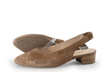 Gabor Slingbacks in maat 37½ Beige, Verzenden, Beige, Gabor, Gedragen