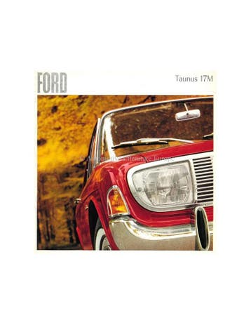 1965 FORD TAUNUS 17M BROCHURE NEDERLANDS, Nieuw