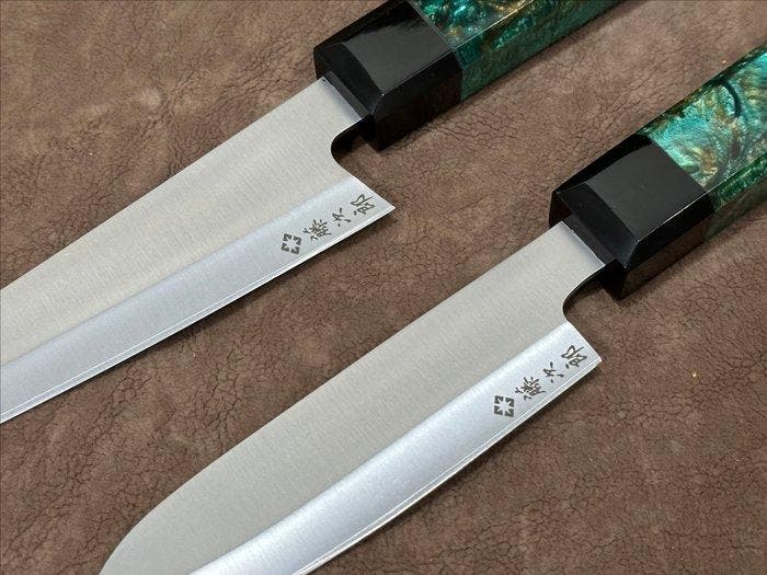 Keukenmes - Chefs knife - Professionele Japanse D2-staal, Antiquités & Art, Antiquités | Ustensiles de cuisine