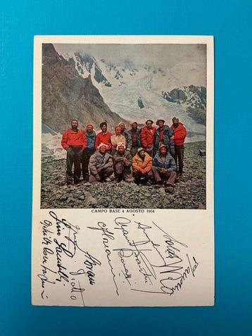 Italië - Italiaanse Expeditie K2 Karakoram 1954 - Alpinisme, Gelopen