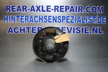 Ankerplaat Opel Ascona A, Manta A, links (met lange pijp)., Verzenden