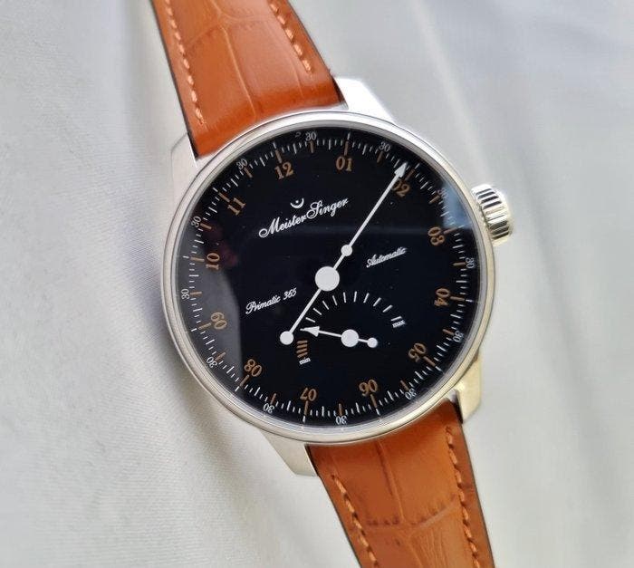 Meistersinger - PRIMATIC - Swiss Automatic - Power Reserve -, Handtassen en Accessoires, Horloges | Heren