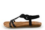 DSTRCT Sandalen in maat 39 Zwart, Verzenden, Zwart, DSTRCT, Sandalen of Muiltjes