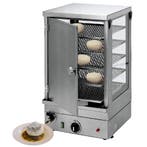 Dumplingstomer | RVS | 5 Niveaus | 30°C/110°C | 1.8kW, Verzenden, Nieuw in verpakking