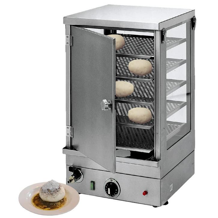 Dumplingstomer | RVS | 5 Niveaus | 30°C/110°C | 1.8kW, Zakelijke goederen, Horeca | Keukenapparatuur, Nieuw in verpakking, Verzenden