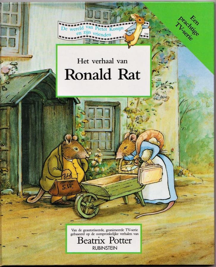 RONALD RAT OF DE KATTESAUCIJS 9789054443957 Beatrix Potter, Livres, Livres pour enfants | 0 an et plus, Envoi