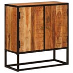 vidaXL Dressoir Beta Naturel 70 x 30 x 75 cm Massief Acacia, Huis en Inrichting, Verzenden, Nieuw