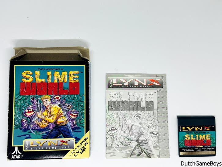 Atari Lynx - Slime World, Games en Spelcomputers, Spelcomputers | Atari, Gebruikt, Verzenden