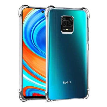Xiaomi Redmi Note 9 Pro Transparant Bumper Hoesje - Clear, Verzenden