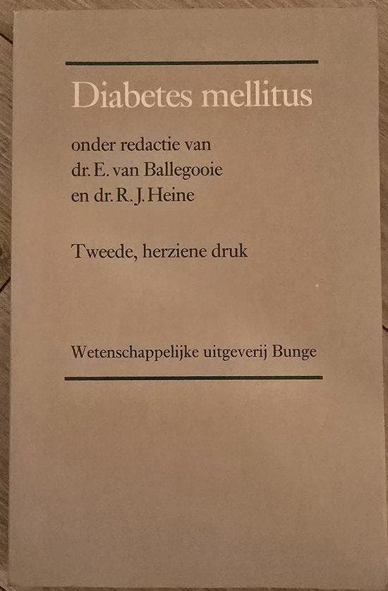 DIABETES MELLITUS DR 2 9789063484484, Boeken, Wetenschap, Gelezen, Verzenden