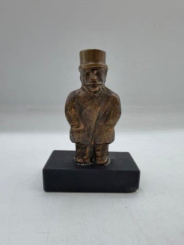 Franz Borghese - sculptuur, “Dottore” - 10.5 cm - Brons -, Antiquités & Art