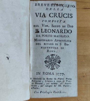 P. Leonardo da Porto Maurizio AA. VV. - Sammelband - Opere