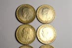 Zweden. 2 Kronor 1946/1950 Gustaf V (lot of 8 silver coins)