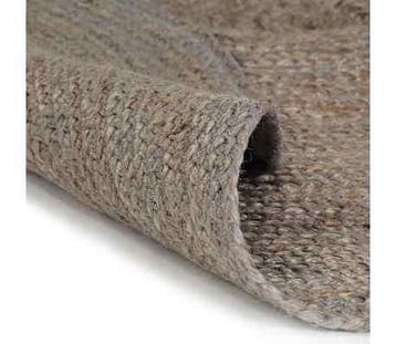 Jute Vloerkleed Grijs 120cm -34% Retour deal, pak je voor..., Verzenden