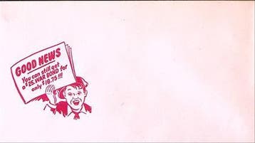 Amerikaanse envelop WWII (lijst optie), Verzenden