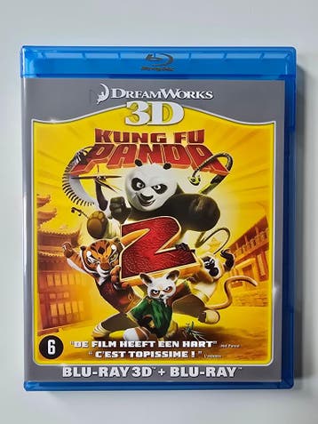KUNG FU PANDA 2 (3D + 2D) (BLURAY), Gebruikt