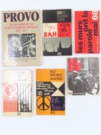 Studentenrevoluties & Provo - Lot met 13 titels - 1966-1985