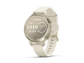 Garmin Lily 2 Active Maangoud Smartwatch Creme, Verzenden, Nieuw, Garmin