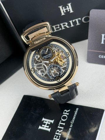Heritor - Heritor Automatic Lincoln - Dual Time - Zonder, Nieuw
