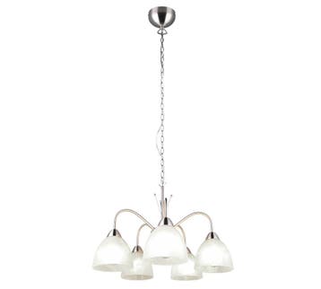 Trio DOBBY hanglamp | E27 Fitting | nikkel mat met albast |, Huis en Inrichting, Verzenden, Nieuw