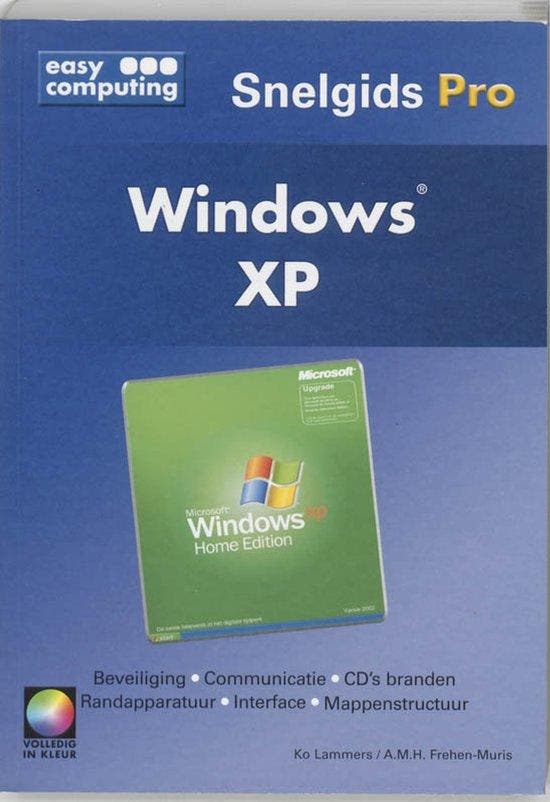 Snelgids Pro Windows XP - Lammers, Livres, Informatique & Ordinateur, Envoi