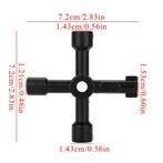 Universele Schakelkastsleutel, Verzenden, Nieuw