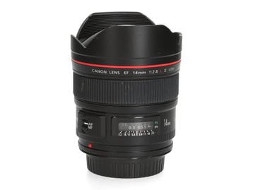 Canon EF 14mm f/2.8 L II USM - Groothoeklens, Audio, Tv en Foto, Ophalen of Verzenden, Zo goed als nieuw