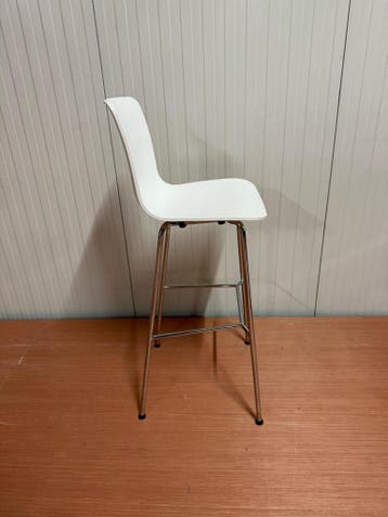 VitraHal Stool Barkruk Wit, Verkerend In Uitstekende Staat, Maison & Meubles, Verzenden