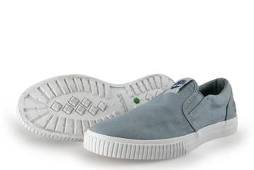 Timberland Instappers in maat 41½ Blauw, Kleding | Heren, Schoenen, Timberland, Overige typen, Zo goed als nieuw, Verzenden