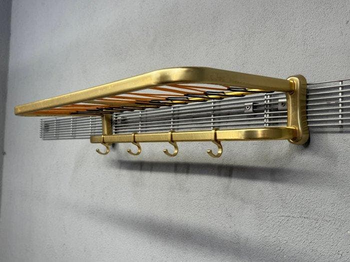 Kapstok - Metaal - Mid-century kapstok, Antiek en Kunst, Kunst | Designobjecten