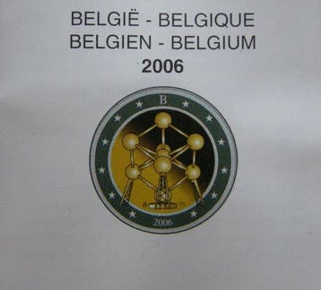 België. 2 Euro 2006 Atomium Proof