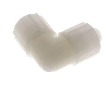 20x13mm PVDF Raccord à compression coudé 10 bar PVC et PA, Verzenden