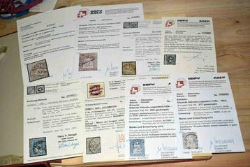 Zwitserland 1850/1957 - Verzameling van 1850 tot 1957 met, Gestempeld