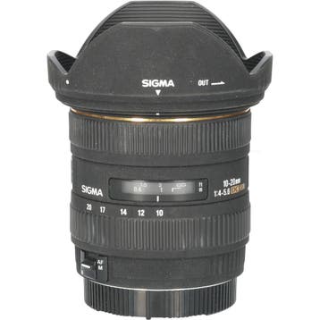 Tweedehands Sigma 10-20mm f/4.0-5.6 EX DC HSM Canon CM5719, Ophalen of Verzenden, Overige typen