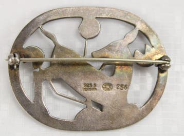Zonder minimumprijs - Georg Jensen - Broche - Design No. 256