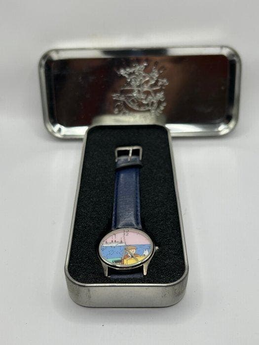 Tintin - 1 Globe Trotter Motorboot-kwarts horloge - TC003, Livres, BD | Comics