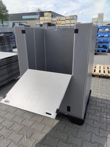 Hoge Palletboxen 100x120cm Hoogte 154cm -200 stk zeer mooi, Bak of Kist