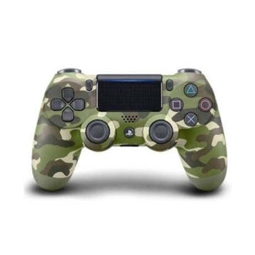 Playstation 4 / PS4 Controller DualShock 4 Green Camoufla..., Games en Spelcomputers, Ophalen of Verzenden, Zo goed als nieuw