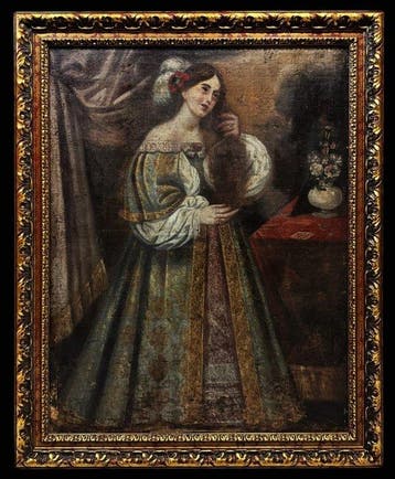 École Espagnole (c. 1660) - Sainte Marie-Madeleine se